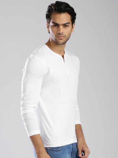 Men's henley shirt - 77 modern models and tips for using!