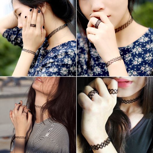 TATTOO CHOKER/CHOKE: Understand This Fashion!