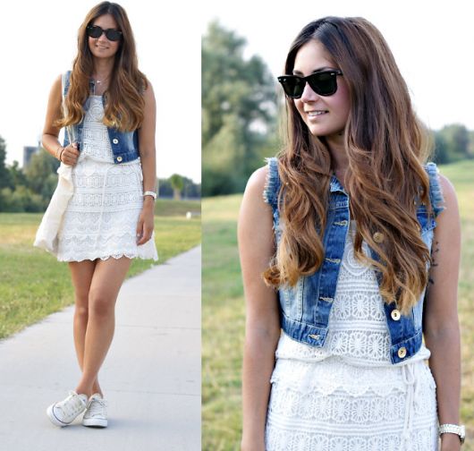 Jeans Vest with Dress: Over 20 Incredible Looks and Tips!