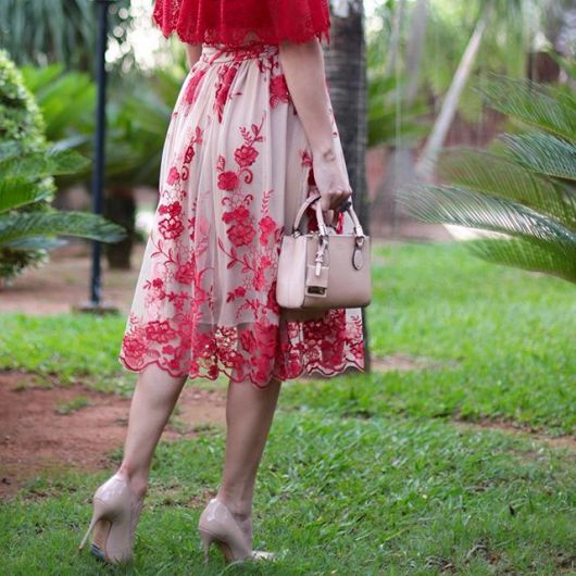 Embroidered skirt: models, photos, tips and gorgeous looks!