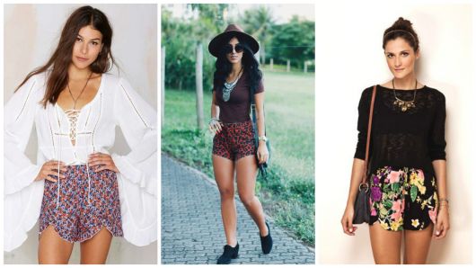 High-waisted shorts: beautiful models and looks!