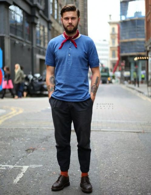 Sciarpa da uomo - 50 idee moderne su come indossare la tua!