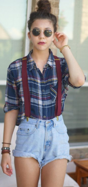 Female suspenders: amazing ideas and looks!