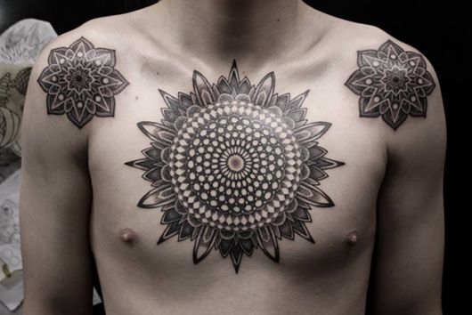 Pointillism Tattoos: How are they done? 40 ideas!