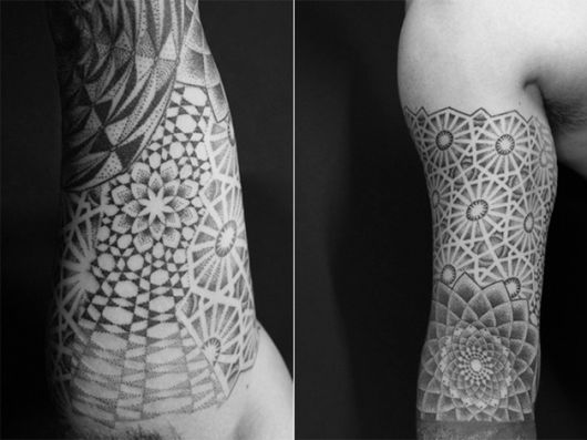 Pointillism Tattoos: How are they done? 40 ideas!