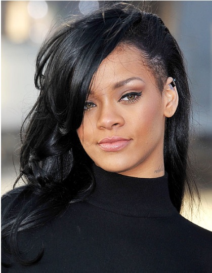 Black Hair with Bangs – 20 Incredibly Passionate Cuts