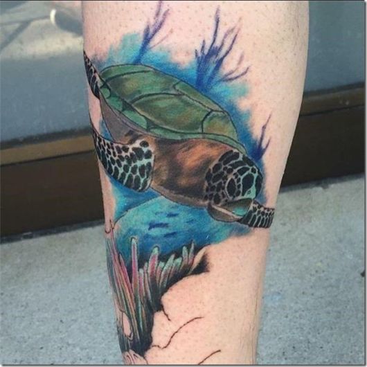 Turtle Tattoo – What does it mean? + 70 beautiful drawings!