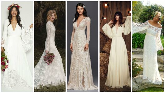 BOHO wedding dress – 60 amazing models and where to buy!