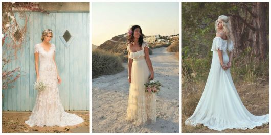 BOHO wedding dress – 60 amazing models and where to buy!