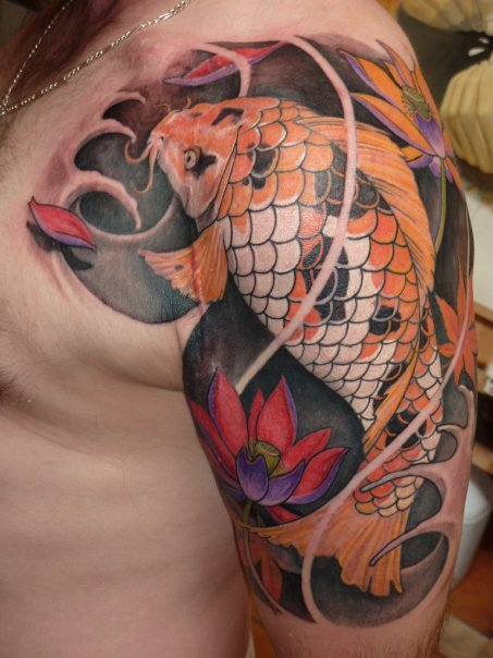 Tatuaje de carpa: ¡100 inspiraciones increíbles y significados principales!