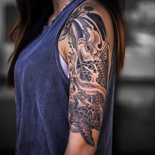 Carp Tattoo – 100 incredibili ispirazioni e significati principali!