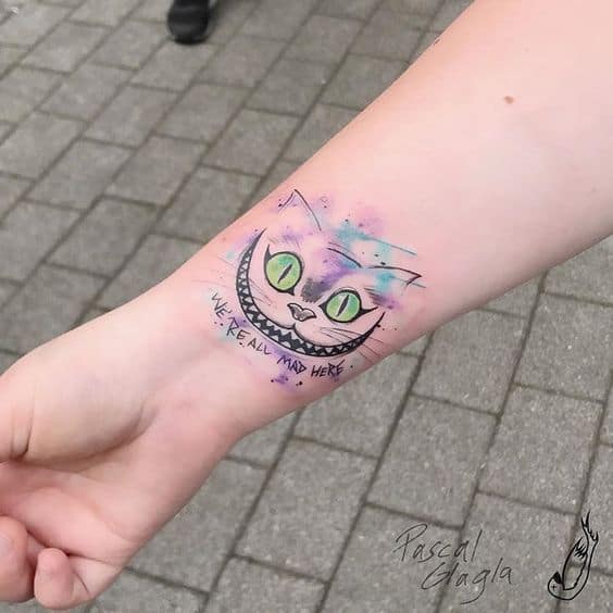 +52 Tatuaggi Alice nel Paese delle Meraviglie – Idee fantastiche!