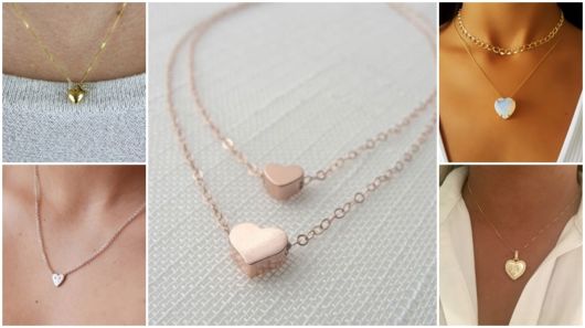 Heart Necklace - The 42 Most Delicate and Romantic Necklaces!