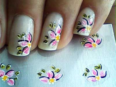 Nails Decorated with Flowers – 65 Perfect Ideas+ DIY A MUST!