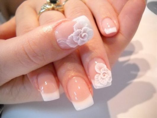 Nails Decorated with Flowers – 65 Perfect Ideas+ DIY A MUST!