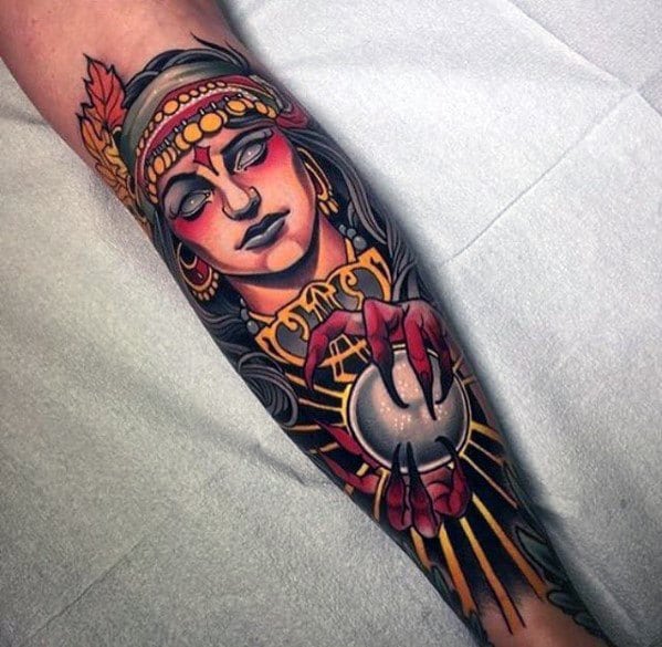 +45 ideas of【GYPSY TATTOO】ᐅ What does it mean?