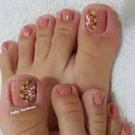 Uñas decoradas para pies: ¡75 bellas inspiraciones y consejos inéditos!