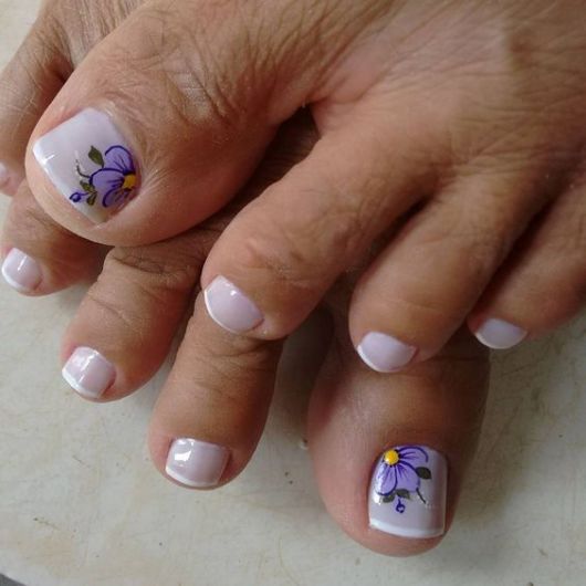 Uñas decoradas para pies: ¡75 bellas inspiraciones y consejos inéditos!