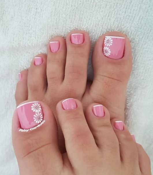 Uñas decoradas para pies: ¡75 bellas inspiraciones y consejos inéditos!