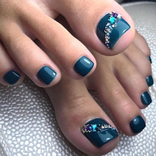 Uñas decoradas para pies: ¡75 bellas inspiraciones y consejos inéditos!