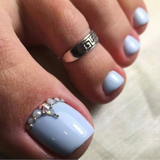 Uñas decoradas para pies: ¡75 bellas inspiraciones y consejos inéditos!