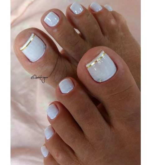 Uñas decoradas para pies: ¡75 bellas inspiraciones y consejos inéditos!