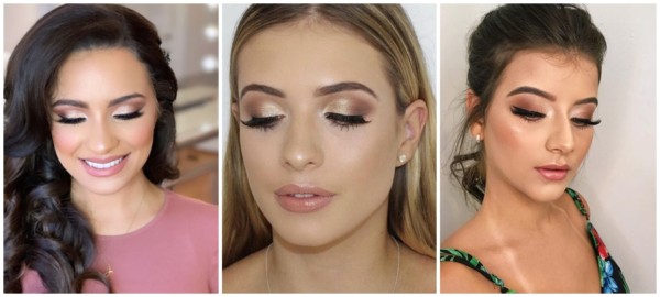 Simple wedding makeup – 59 beautiful and easy options!