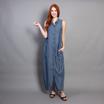 Long denim dress: tips and amazing looks!