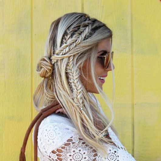 Diferentes trenzas: ¡25 hermosos y creativos peinados con trenzas!