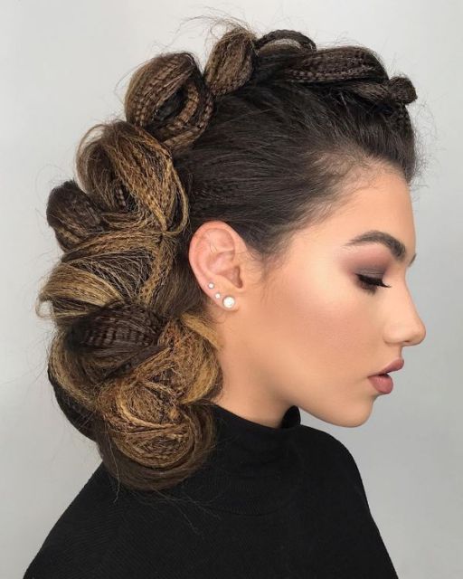 Diferentes trenzas: ¡25 hermosos y creativos peinados con trenzas!