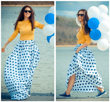 Polka Dot Skirt / Poá: Models, Tips and Looks to Rock!