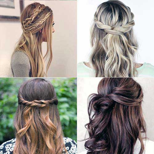 Half-Up Hairstyle: ¡60 peinados asombrosos y un tutorial fácil!