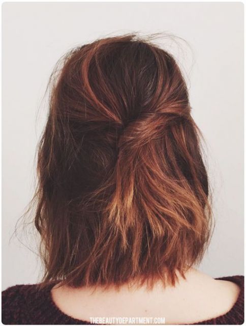 Half-Up Hairstyle: ¡60 peinados asombrosos y un tutorial fácil!