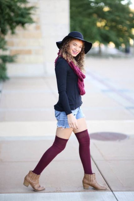 Sock 7/8: How to Combine? – 72 Passionate Looks and Tips!