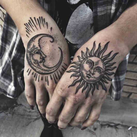 Sun Tattoo – 70 Wonderful Ideas for you to be enchanted!