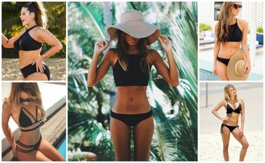 Black Bikini – 57 Beautiful Inspirations & How to Choose the Ideal Model!