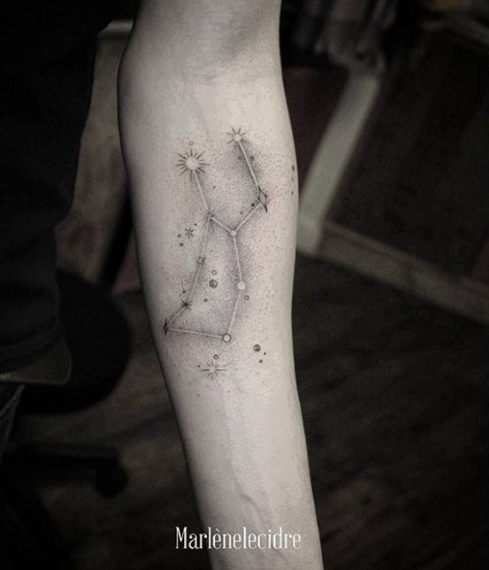 Constellation Tattoo【2022】- 38 bellissime idee per tatuaggi!