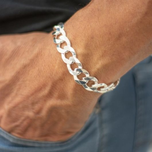 Bracelet argent homme - 70 modèles stylés pour s'inspirer !