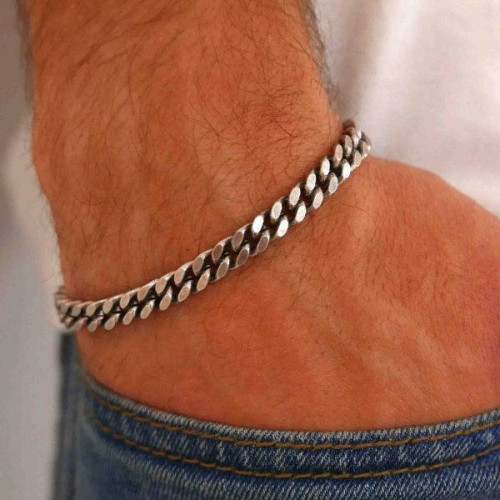 Bracelet argent homme - 70 modèles stylés pour s'inspirer !