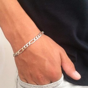 Bracelet argent homme - 70 modèles stylés pour s'inspirer !