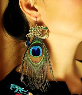 Feather Earrings: Meanings, various tips and more than 40 models