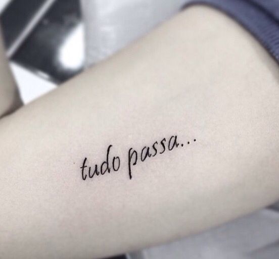 Tattoo Everything Passes: +70 ideas full of meaning!