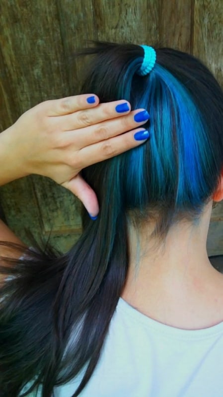 +68 hairs with【BLUE MECHA】– Beautiful Photos and Ideas!
