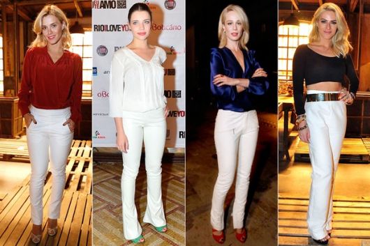 Looks with White Pants: 133 incredible ideas to follow this trend