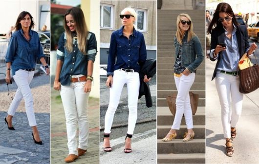Look con pantaloni bianchi: 133 idee incredibili per seguire questo trend