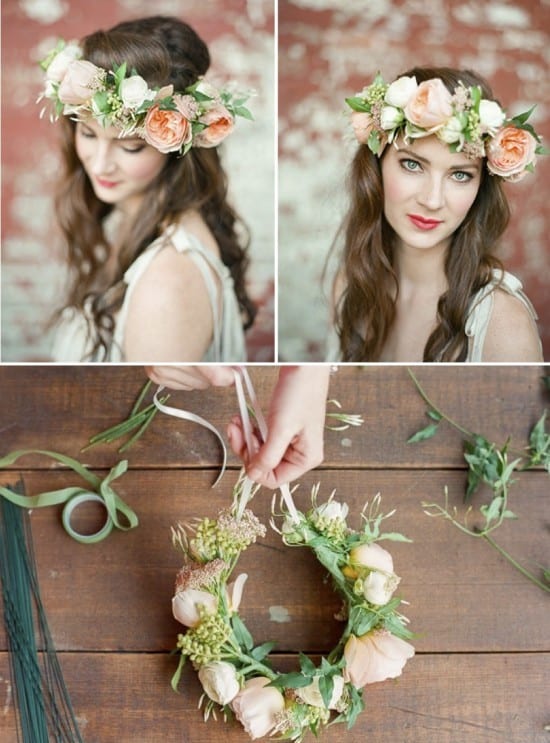 Wreath - What is it? + 60 spectacular models for brides!