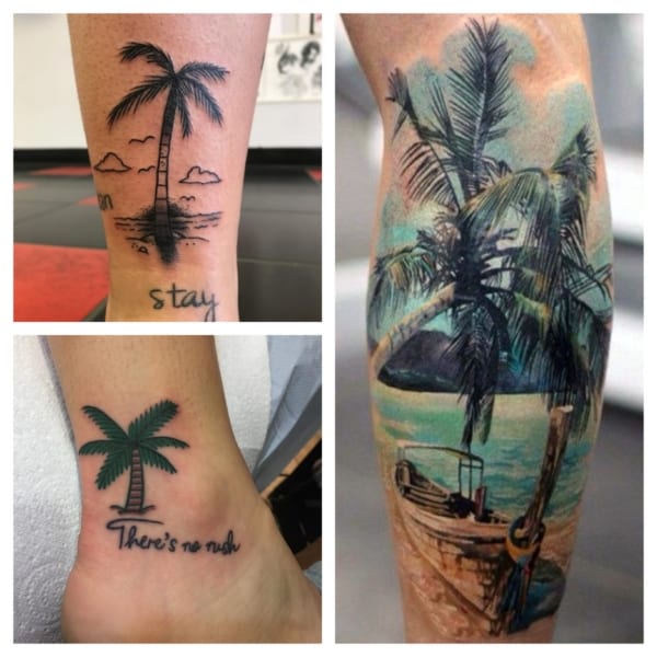 +45【TATUAJE DE ÁRBOL DE COCO】¡ideas para inspirarte!