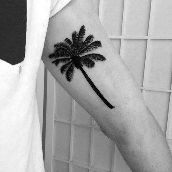 +45【TATUAJE DE ÁRBOL DE COCO】¡ideas para inspirarte!