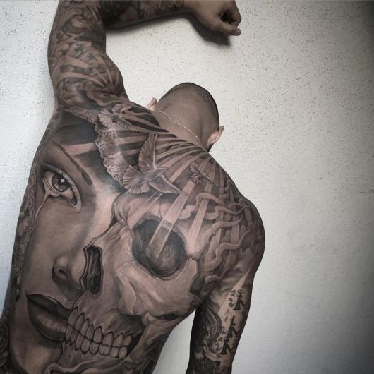 Male Back Tattoo – 90 Genius Ideas to Get Inspired!