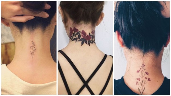 Female Neck Tattoo: +50 Perfect Tattoos!【2022】
